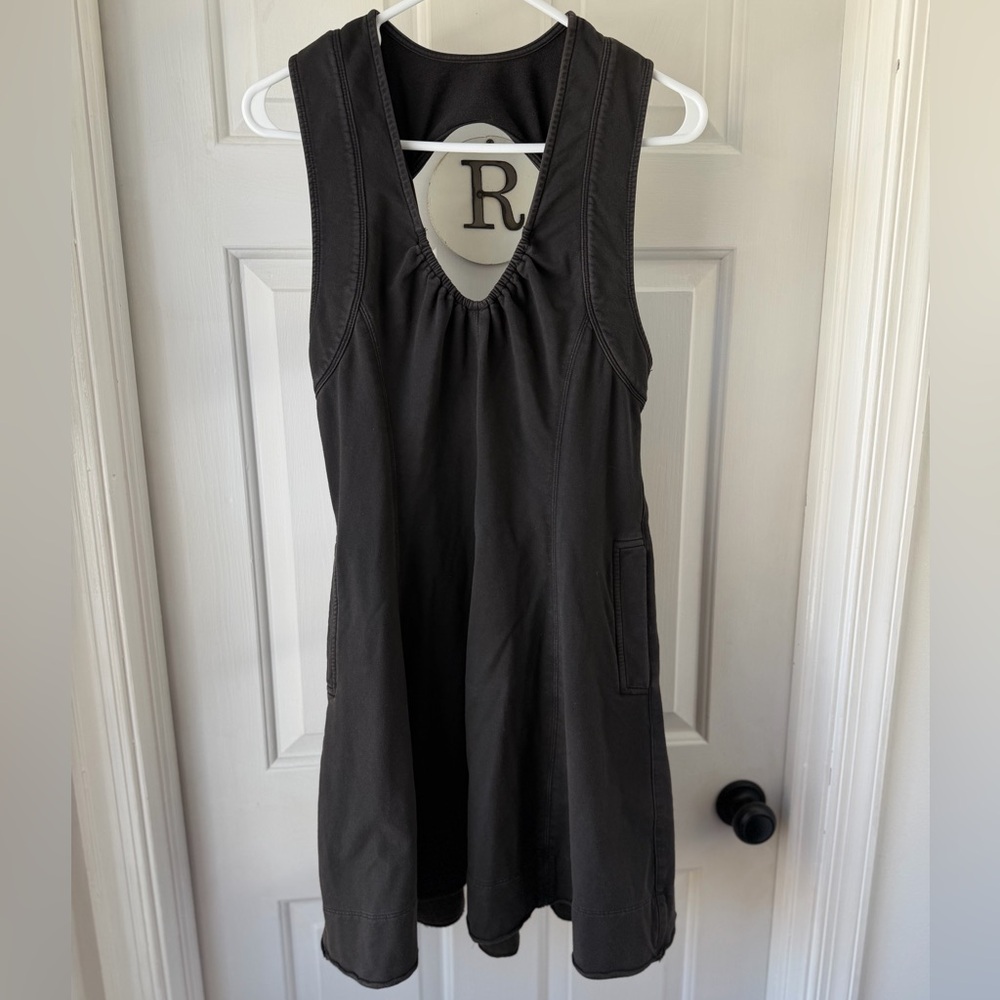 Anthropologie Black Sleeveless Mini Dress